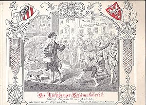 Seller image for Die Nrnberger Schimpfwrter bildlich dargestellt. Neudruck aus den Origialplatten. for sale by Versandantiquariat Karin Dykes