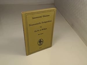Bild des Verkufers fr Numerische Integration. (= Sammlung Gschen - Band 364). zum Verkauf von Antiquariat Silvanus - Inhaber Johannes Schaefer