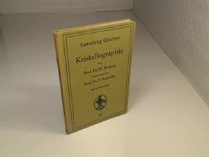 Imagen del vendedor de Kristallographie. (= Sammlung Gschen - Band 210). a la venta por Antiquariat Silvanus - Inhaber Johannes Schaefer