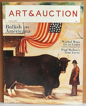 Immagine del venditore per Art & Auction January 1994 venduto da Argyl Houser, Bookseller