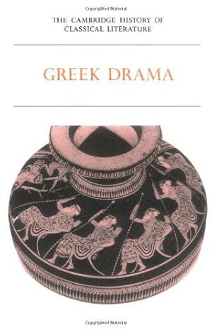 Bild des Verkufers fr Camb History of Classical Lit v1 p2: Volume 1, Greek Literature, Part 2, Greek Drama (The Cambridge History of Classical Literature) zum Verkauf von WeBuyBooks