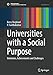 Seller image for Universities with a Social Purpose: Intentions, Achievements and Challenges (Sustainable Development Goals Series) by Shephard, Kerry, Santhakumar, V. [Hardcover ] for sale by booksXpress