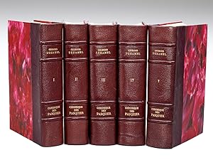 Chronique des Pasquier (5 Volumes - Complet) [ Livre dédicacé par l'auteur ] [Contient : ] Vol 1 ...