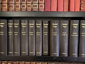 Bild des Verkufers fr The Diary of Samuel Pepys in 11 Volumes FOLIO SOCIETY EDITION zum Verkauf von Mathias Schoen