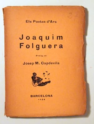 Seller image for JOAQUIM FOLGUERA - Barcelona 1924 for sale by Llibres del Mirall