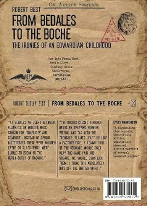 Bild des Verkufers fr From Bedales to the Boche: The Ironies of an Edwardian Childhood zum Verkauf von WeBuyBooks