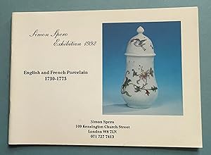 Image du vendeur pour English and French Porcelain 1730 - 1775 (Simon Spero Exhibition Catalogue 1992) mis en vente par ACCESSbooks