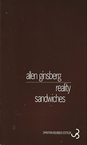 Seller image for Reality Sandwiches. ( Edition Bilingue ). for sale by Librairie Victor Sevilla