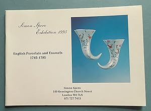 Image du vendeur pour English Porcelain and Enamels 1745 - 1785 (Simon Spero Exhibition Catalogue 1993) mis en vente par ACCESSbooks