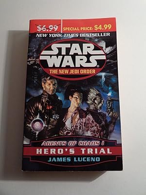 Immagine del venditore per Agents of Chaos I Hero's Trial (Star Wars: The New Jedi Order) venduto da Timbo's Books & Collectables