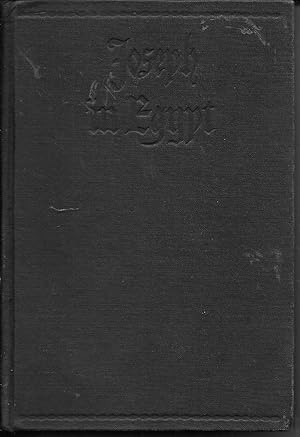 Seller image for Joseph and His Brothers: Part III: Joseph in Egypt (Volume One) for sale by Charing Cross Road Booksellers