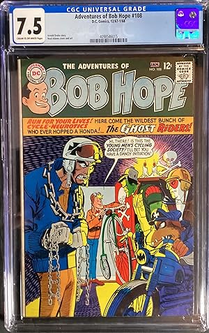 The Adventures of BOB HOPE No. 108 (Jan. 1968) - CGC Graded 7.5 (VF-)