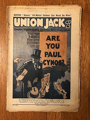 Union Jack Issue 1327 Sexton Blake