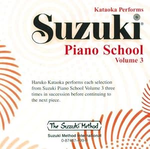 Immagine del venditore per Suzuki Piano School CD, Volume 3 venduto da WeBuyBooks 2