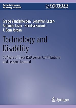 Seller image for Technology and Disability for sale by moluna