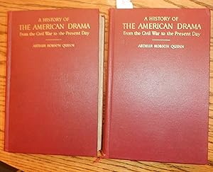 A History of the American Drama. 2 volumes