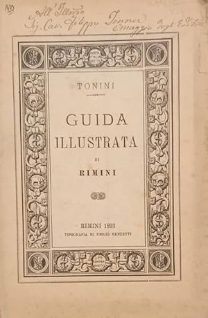 Bild des Verkufers fr GUIDA DEL FORESTIERE NELLA CITTA' DI RIMINI. Con aggiunte del figlio Carlo. Prima edizione illustrata. zum Verkauf von studio bibliografico pera s.a.s.