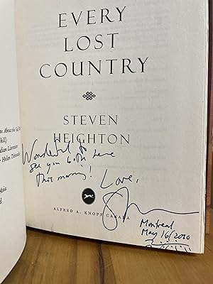 Seller image for EVERY LOST COUNTRY for sale by Book Bazaar