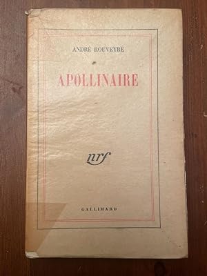Imagen del vendedor de Apollinaire a la venta por Librairie des Possibles