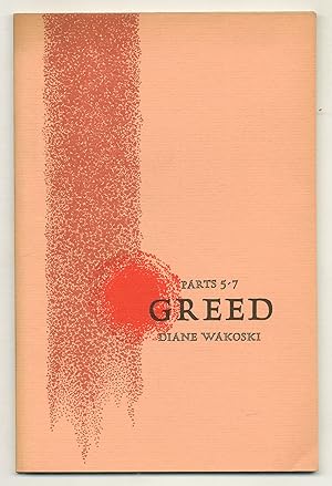 Imagen del vendedor de Greed. Parts 5-7 a la venta por Between the Covers-Rare Books, Inc. ABAA