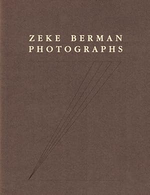 Imagen del vendedor de Zeke Berman: Photographs a la venta por LEFT COAST BOOKS