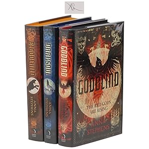 Godblind Trilogy [Signed, Numbered Matching Set]: Godblind; Darksoul; Bloodchild