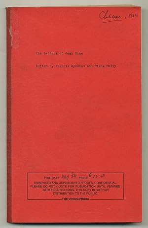 Immagine del venditore per The Letters of Jean Rhys venduto da Between the Covers-Rare Books, Inc. ABAA