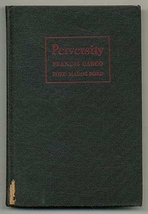 Bild des Verkufers fr Perversity zum Verkauf von Between the Covers-Rare Books, Inc. ABAA