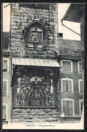 Ansichtskarte Solothurn, Zeitglockenturm