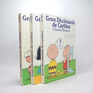 Seller image for Gran Diccionario De Carlitos Charlie Brown 3 Libros 1985 H6 for sale by Libros librones libritos y librazos