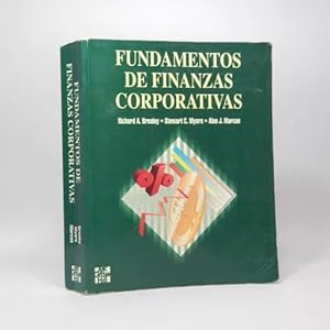 Imagen del vendedor de Fundamentos De Finanzas Corporativas Mc Graw Hill 1996 Bf2 a la venta por Libros librones libritos y librazos