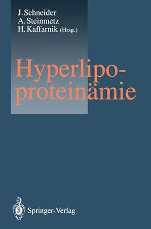 Seller image for Hyperlipoproteinmie for sale by Studibuch