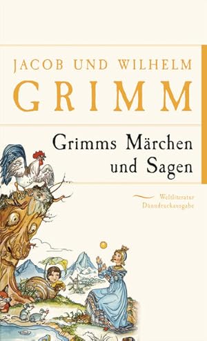 Bild des Verkufers fr Grimms Mrchen und Sagen (Weltliteratur Dnndruckausgabe, Band 16) zum Verkauf von Studibuch
