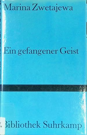 Imagen del vendedor de Ein gefangener Geist : Essays. Bibliothek Suhrkamp ; Bd. 1009 a la venta por books4less (Versandantiquariat Petra Gros GmbH & Co. KG)