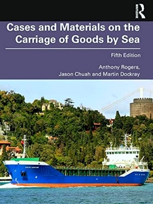 Bild des Verkufers fr Cases And Materials On The Carriage Of Goods By Sea zum Verkauf von Collectors' Bookstore