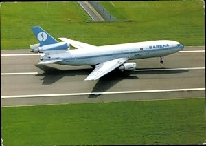 Ansichtskarte / Postkarte Belgisches Passagierflugzeug Sabena DC-10