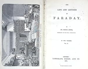 Seller image for The Life and Letters of Faraday. 2 volume set for sale by Barter Books Ltd