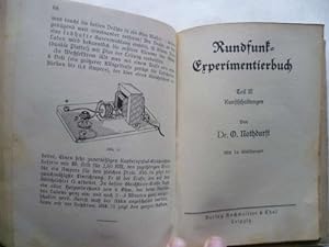 Sammelband mit 6 Heften der Lehrmeister-Bücherei zur Rundfunktechnik.