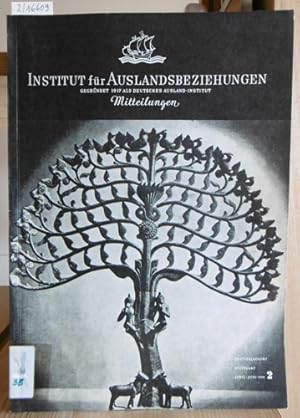 Bild des Verkufers fr Mitteilungen. 9. Jahrgang, Heft 2. zum Verkauf von Versandantiquariat Trffelschwein