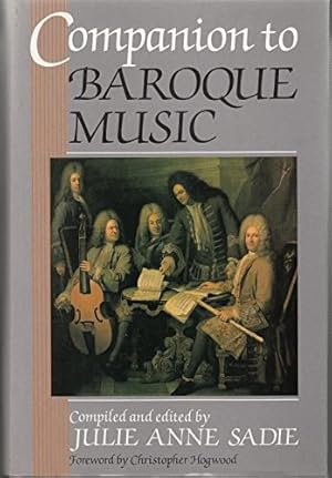 Immagine del venditore per Companion to Baroque Music venduto da WeBuyBooks