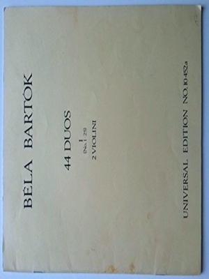 Image du vendeur pour 44 Duets For Two Violins - Volume 1 mis en vente par Collectors' Bookstore