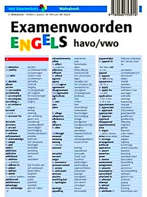 Seller image for Taalkaarten Walvaboek - Examenwoorden Engels Havo - vwo for sale by Collectors' Bookstore
