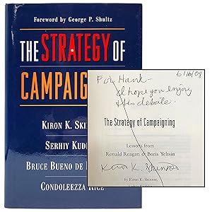 Imagen del vendedor de The Strategy of Campaigning a la venta por Memento Mori Fine and Rare Books