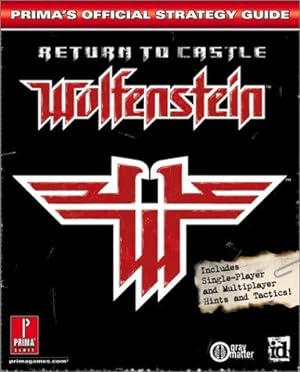 Bild des Verkufers fr Return to Castle Wolfenstein: Official Strategy Guide: Official Strategy Guide: Official Strategy Guide zum Verkauf von WeBuyBooks