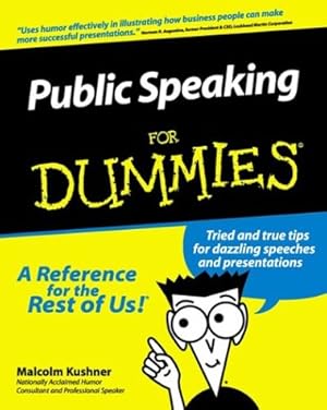 Imagen del vendedor de Public Speaking For Dummies® a la venta por WeBuyBooks