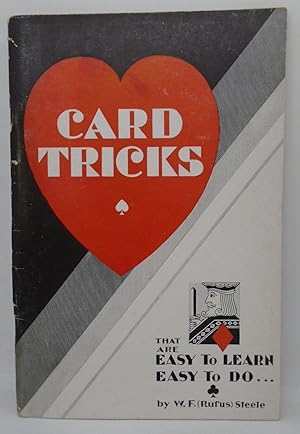 Imagen del vendedor de Card Tricks That Are Easy To Learn Easy To Do . a la venta por Juniper Books