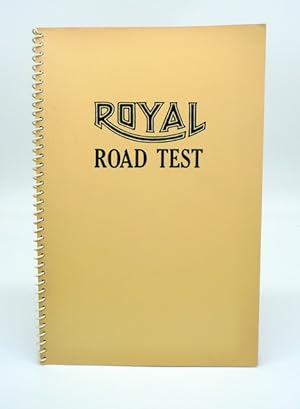 Royal Road Test. (Third edition).