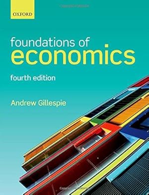 Imagen del vendedor de Foundations of Economics a la venta por WeBuyBooks