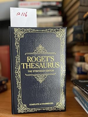 ROGET'S THESAURUS of English words and phrases. The Everyman Edition. Complete and unbridged