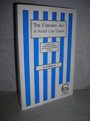 Imagen del vendedor de Children Act, 1989: The Social Worker's Guide a la venta por WeBuyBooks